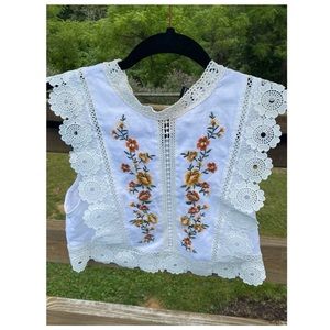 Forever 21 floral blouse